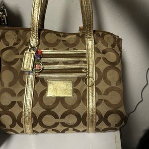 Coach Brown Tote purse